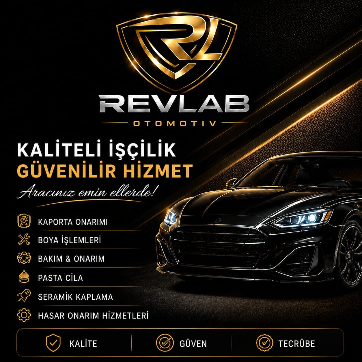 Kaliteli İşçilik, Güvenilir Hizmet